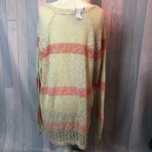 Maurices Tunic Long Sleeve Knit Top plus Size 2 - Picture 3 of 7